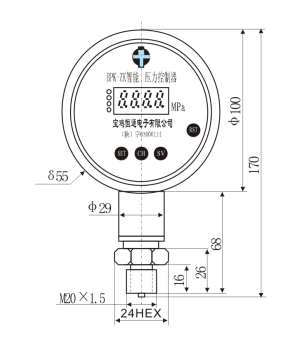 YD-Z322智能压力控制器