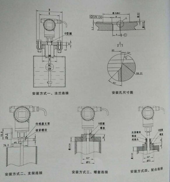 磁致伸缩液位计